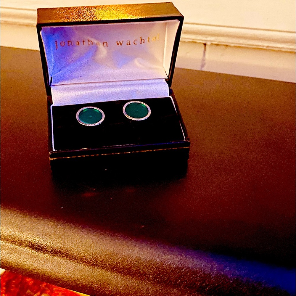 Men’s cufflinks.